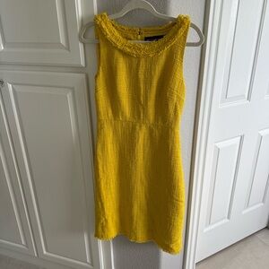 Yellow Sleeveless Dress